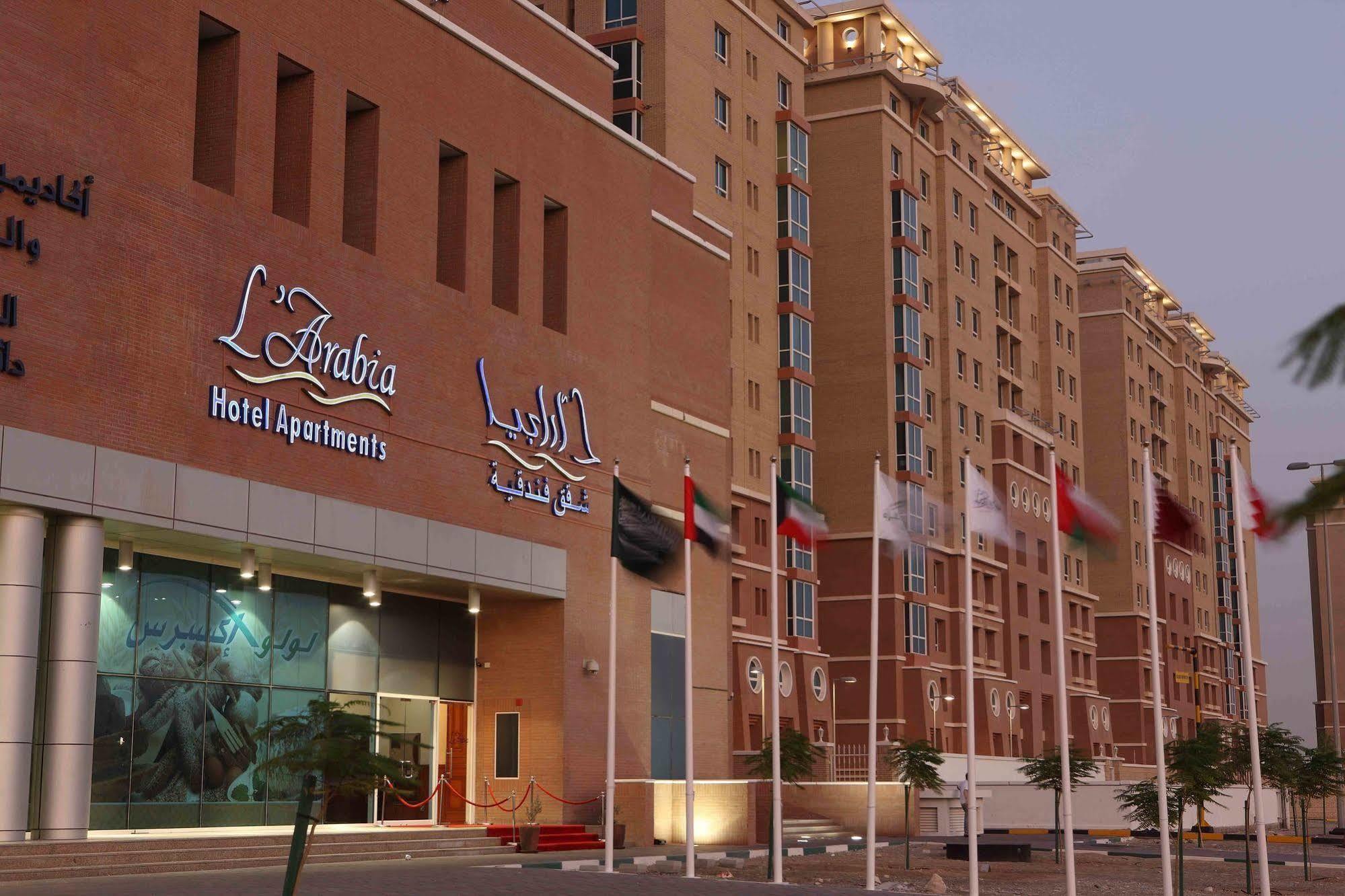 L'Arabia Hotel Apartments Abu Dhabi Bagian luar foto